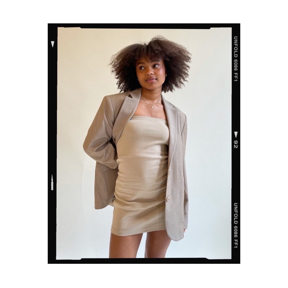 NWOT Djerf Avenue Forever Blazer in Oat